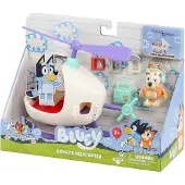 Bluey Pack de v hicules et de figurines H licopt re de Bingo avec Bingo F de 2,5 pouces