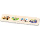 Viga Toys Viga 44534 Pierwsze puzzle z uchwytami - transport