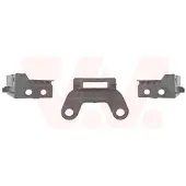 VAN WEZEL 4407569 : Support de pare-chocs central avant pour RENAULT Megane IV Grandtour (K9A/M/N), Megane IV berline (B9A/M/N), Megane IV break