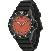Giorgio Armani Montre homme EMPORIO AR11684, orange Montre de sport.