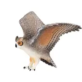 MOJO Great Horned Owl Toy Figure
