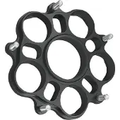 JT Sprockets Ducati Jta750b Aluminium Rear Sprocket Carrier Argenté