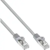 InLine Patchcable, F/UTP, Cat.5e, grau, 1m