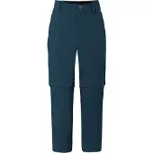 Vaude Detective Stretch Zip Off Ii Pants Bleu 110-116 cm Garçon