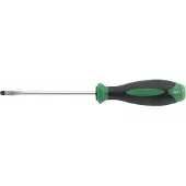 Stahlwille Tournevis pour vis à fente avec manche à pas de vis 462120,6X4,0X100 (Escale)