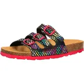 Lico Sandales vert / rose / noir / argent