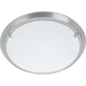 Brilliant Applique et plafonnier Livorno Ø29 cm En verre & plastique En titane