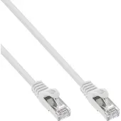 InLine 72575W Câble patch, SF/UTP, Cat.5e, blanc, 7,5m