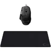 Logitech G G502 X Gaming-Maus + G240 Gaming-Mauspad aus Stoff, rechts, Optisch, USB Typ-A, 25600 DPI, Schwarz