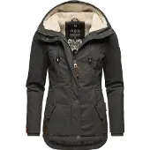 MARIKOO Parka d’hiver 'Bikoo' anthracite