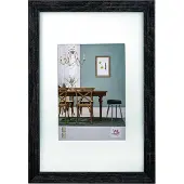 Walther design Fiorito gris foncé 20x30 bois incl. passe-partout EF030D (13 x 18 cm)