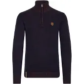 Indicode Pull-over 'Nathen' bleu marine