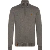 INDICODE JEANS Pull-over 'Nathen' gris foncé