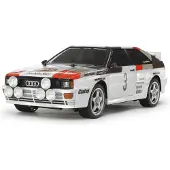 Tamiya 1:10 RC Voiture électrique Audi Quattro Rally A2 (TT-02) Kit de construction
