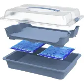 Rotho Partybutler Cool & Fresh, Boîte de conservation, Bleu