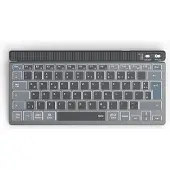 Hama 00173067 WK-700 Clavier sans fil gris