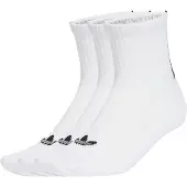 Adidas Originals Chaussettes 'Quarter' noir / blanc