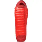Pajak - Sac de couchage 3 saisons en duvet - Radical 4Z Red - Taille Long - Rouge
