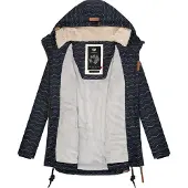 Ragwear Veste d’hiver 'Zuzka' bleu marine