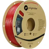Polymaker PolyFlex TPU-95A High Speed, couleur:Translucent Red, taille du filament:1.75mm, poids:1 kg