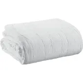 Vivaraise Jeté Recyclé Titou Blanc 260 X 260 Cm Vivaraise