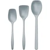 Mepal Set de cuillères à mélanger 3 pièces NEW Classic Dusty Blue, Ustensiles de cuisine, Bleu