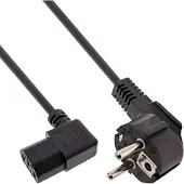 InLine 4043718012701 Noir 1,8 m Coupleur C13 CEE7/7