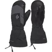 Black Diamond - Moufles d'alpinisme en PrimaLoft&reg; - Mercury Mitts Black en Cuir - Taille L - Noir
