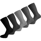 Normani Chaussettes anthracite / gris clair / gris foncé / noir
