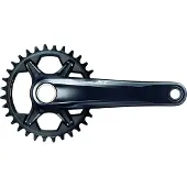 Shimano Deore Xt M8100 Hollowtech Ii Cranks Noir 165 mm