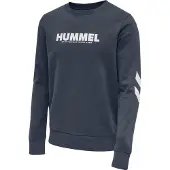 Hummel Sweat de sport 'Legacy' bleu-gris / blanc