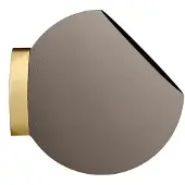 AYTM - Globe Wall Pot de Fleurs Ø17xH15,4 Taupe/Gold