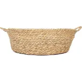 Laroy Laguna panier en zostère avec coussin pour chat