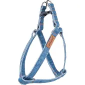 Amiplay Denim 30/55x1.5 Cm Dog Harness Bleu