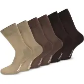 Normani Chaussettes marron / noisette / brun foncé