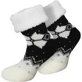 Normani Chaussettes noir / blanc