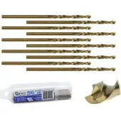 GEKO Forets pour métal 8,5 mm HSS, paquet de 10 (8,5 millimètres)