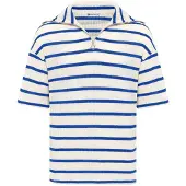 Dandalo Pull-over bleu / blanc