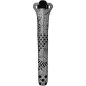 Ass Savers Fendor Bendor Reflective Rear Mudguard Gris