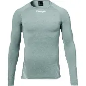 Kempa Attitude Long Sleeve Base Layer Gris 116 cm Garçon