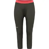 Salewa Cristallo Warm Alpine Merino Responsive 3/4 Base Layer Pants Vert L Femme