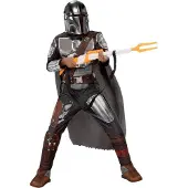Rubies Silver Mendalorian Premium Kids Custom Gris 8-10 Years