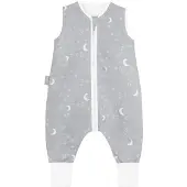 Normani Sac de couchage 'Nanao' gris / blanc