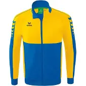 Erima Veste de travail Six Wings New Royal/jaune - XXXL