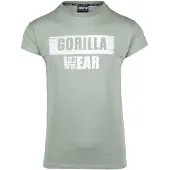 Gorilla wear T-Shirt fonctionnel 'Murray' menthe / blanc