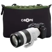 C-Rope Kamerabeutel V2 Schwarz Variation: XL 32x20x12cm retail, Housse pour appareil photo, Vert, Noir