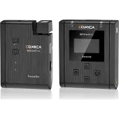 Comica Broadcasting-level Multi-functional Mini UHF Wireless Microphone with Dual-transmitters and One Rece