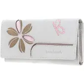 Bruno Banani Cuir porte-monnaie Butterfly Wallet Grey gris clair