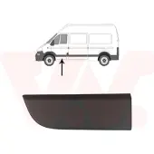 VAN WEZEL Baguette décorative pour la porte avant gauche Baguette pour OPEL Movano B Fourgon (X62) 4388421