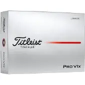 Titleist Pro V1x 2025 White Standard 12 Balles de golf